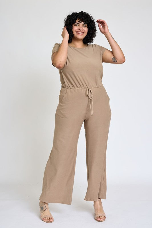 Short Sleeve Jumpsuit