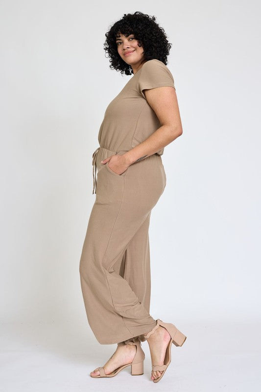 Short Sleeve Jumpsuit
