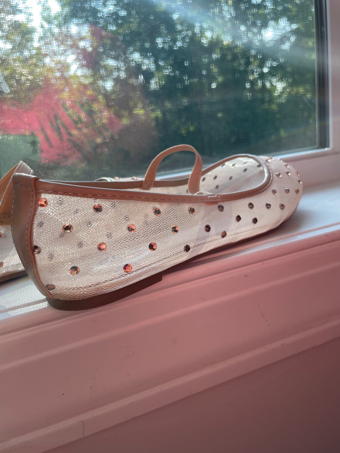 MESH MARY JANES